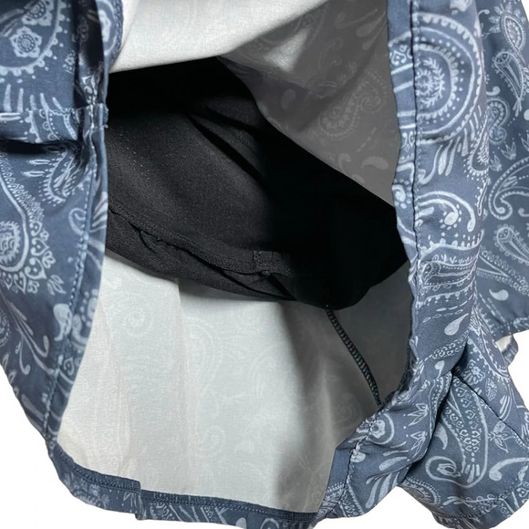 Sweaty Betty Women’s Paisley Athletic Running Shorts in Blue Size L - Picture 4 of 9